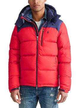 Jacke Polo Raph Lauren Cap Rot Herren