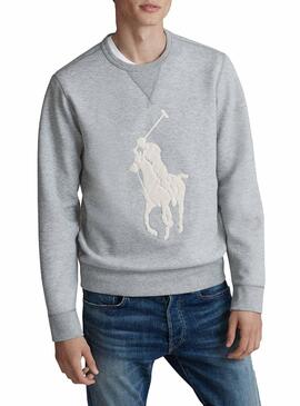 Sweatshirt Polo Ralph Lauren Big Logo Grau Herren