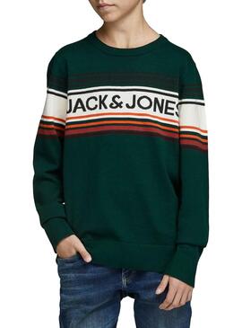 Pullover Jack and Jones Peak Grün Junge
