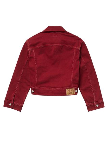 Jacke Jeans Tiffany Rot