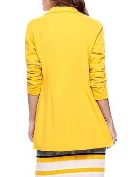 Blazer Only Carolina Gelb Damen
