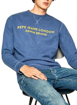 Sweatshirt Pepe Jeans Avalon Blau Herren