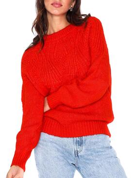 Pullover Only Lanelia Rot Damen