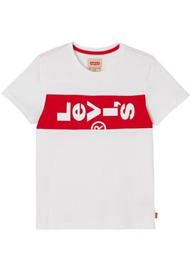 T-Shirt Levis XLazy Weiss Kids