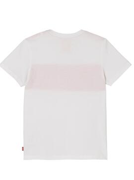 T-Shirt Levis XLazy Weiss Kids