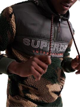Sweatshirt Superdry Sherpa Multicolor Herren