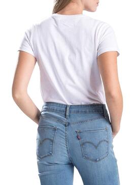 T-Shirt Levis Perfecty Weiß Für Damen