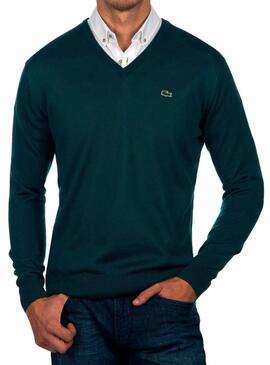Pullover Lacoste AH3015 Grün Herren