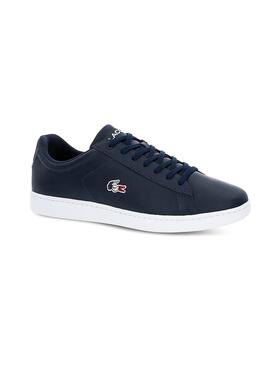 Schuhe Lacoste Carnaby France Marine Blau Herren