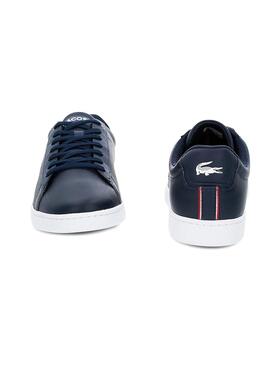 Schuhe Lacoste Carnaby France Marine Blau Herren