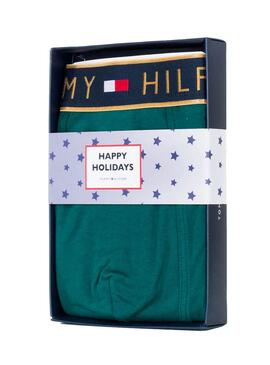 Unterhosen Tommy Hilfiger Weihnachten Grün Für Her