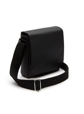 Schwarze Lacoste Flap Bag