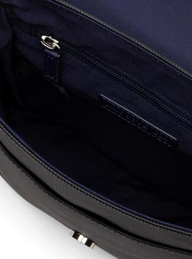 Schwarze Lacoste Flap Bag