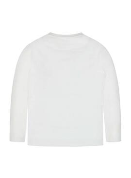 T-Shirt Mayoral Gravity White Für Junge