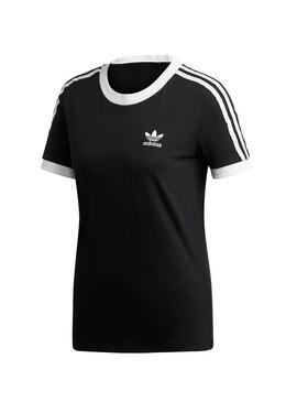 T-Shirt Adidas 3 STR Black Für Damen