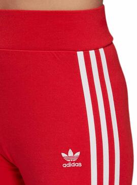 Strumpfhose Adidas 3 STR Rot Für Damen