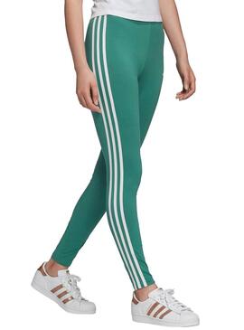 Strumpfhose Adidas 3 STR Grün Für Damen