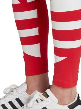 Adidas Logo Rot Strumpfhose für Damen