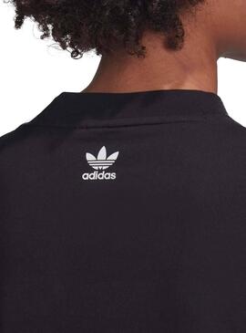 Kleid Adidas Logo Schwarzes Für Damen