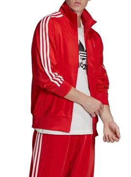 Jacke Adidas Firebird Rot Für Herren