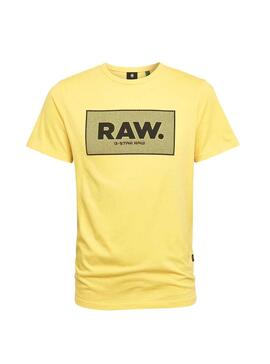 T-Shirt G-Star Boxed Gelb Für Herren