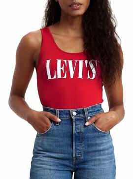 Körper Levis Graphic Serifenlogo Rot Für Damen