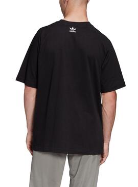 T-Shirt Adidas Big Trefoil Schwarz Für Herren