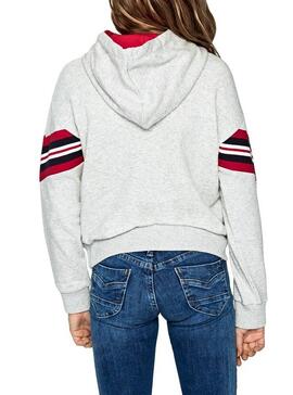 Sweatshirt Pepe Jeans Delilah Grau Für Mädchen