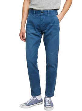 Hosen Pepe Jeans Callen Chino Blau Herren