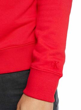 Sweatshirt Calvin Klein Taping Through Rot