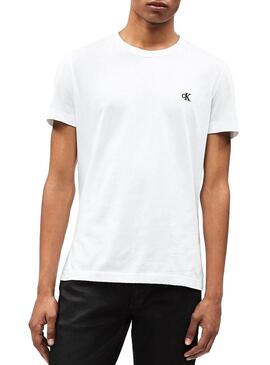 T-Shirt Calvin Klein Jeans Essential Weiß