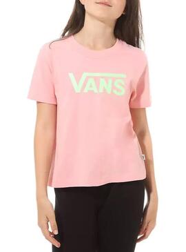 T-Shirt Vans GR Flying V Pink für Kind