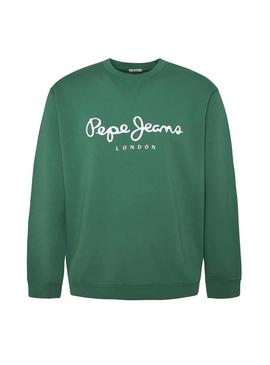 Sweatshirt Pepe Jeans George Grün Herren