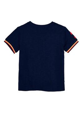 T-Shirt Mayoral Pocket Marine Blau für Junge