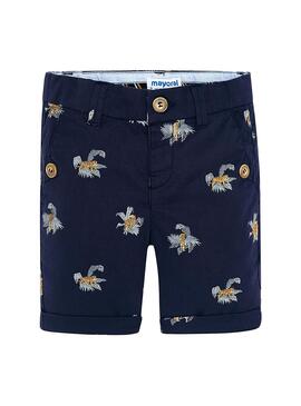 Shorts Mayoral Tiger Marine Blau für Junge