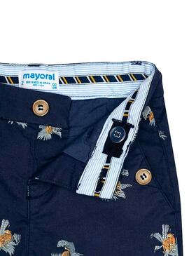 Shorts Mayoral Tiger Marine Blau für Junge