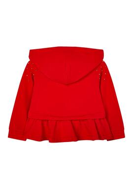 Sweatshirt Mayoral Tacks Rot für Mädchens