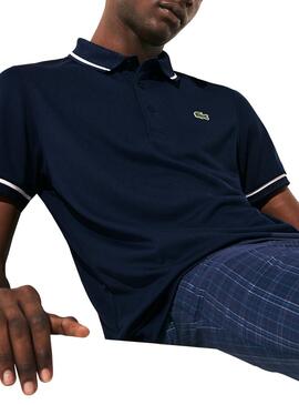 Lacoste Tennis Polo Blau Herren