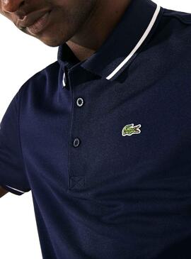 Lacoste Tennis Polo Blau Herren