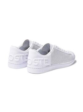 Sneaker Lacoste Carnaby Evo perforiert Weiß