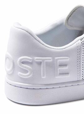 Sneaker Lacoste Carnaby Evo perforiert Weiß