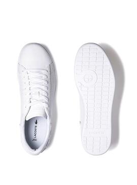 Sneaker Lacoste Carnaby Evo perforiert Weiß