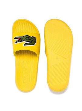 Lacoste Maxi Logo Flip Flops Gelb Herren