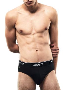 Pack Unterhosen Lacoste Slip Basic Herren