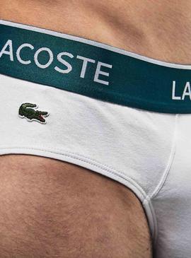 Pack Unterhosen Lacoste Slip Basic Herren