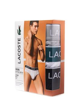 Pack Unterhosen Lacoste Slip Basic Herren