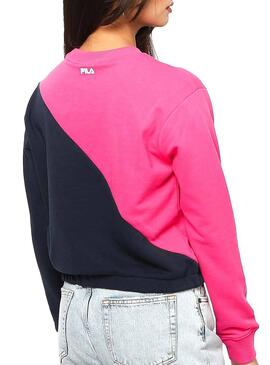 Sweatshirt Fila Banji Blau Marine Damen