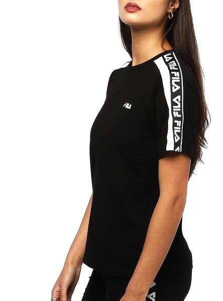 Fila t shirt deals damen schwarz