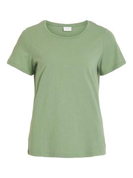 T-Shirt Vila Visus Grün Damen
