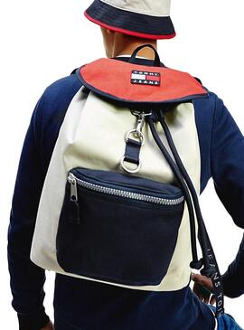 Rucksack Tommy Jeans Heritage Beiger für Herren